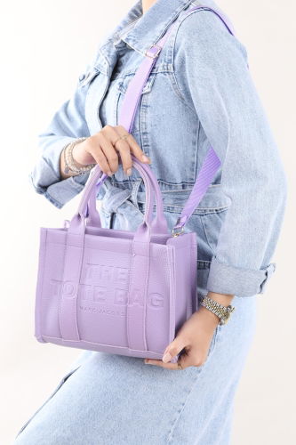 moda selvim Bag 1027TNC822 Lilac - Thumbnail