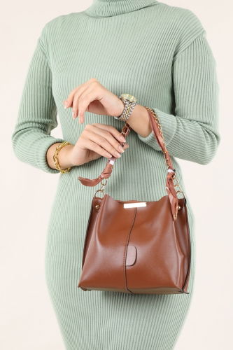 moda selvim Bag 1033TNC822 Tan - Thumbnail