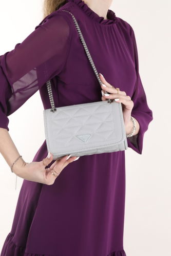 moda selvim Bag 1039TNC822 Gray - Thumbnail