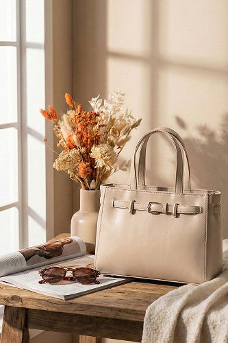 moda selvim Bag 110MERK1193 Beige - Thumbnail