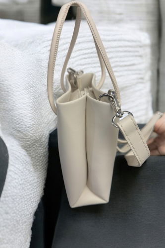 moda selvim Bag 114STG610 Cream - Thumbnail