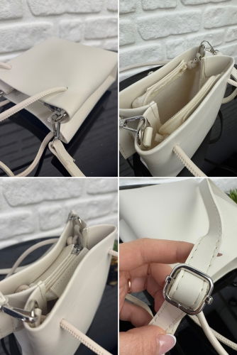moda selvim Bag 114STG610 Cream - Thumbnail