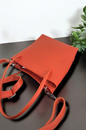 moda selvim Bag 114STG610 Oranj - Thumbnail