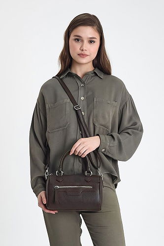 moda selvim الحقيبة بني 2003ARK1142 - Thumbnail