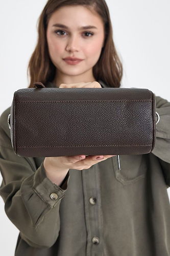 moda selvim الحقيبة بني 2003ARK1142 - Thumbnail