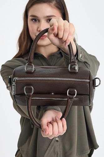 moda selvim الحقيبة بني 2003ARK1142 - Thumbnail