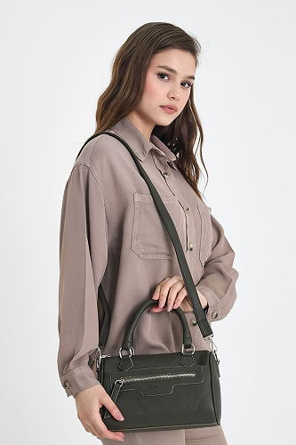 moda selvim Bag 2003ARK1142 Khaki - Thumbnail