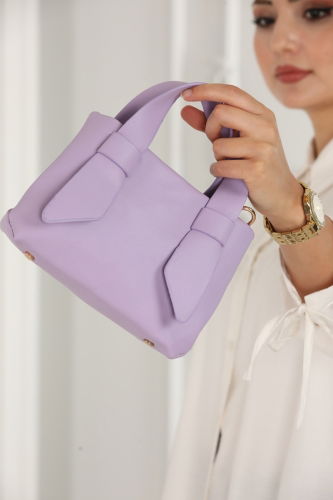 moda selvim Bag 281MIA813 Lilac - Thumbnail