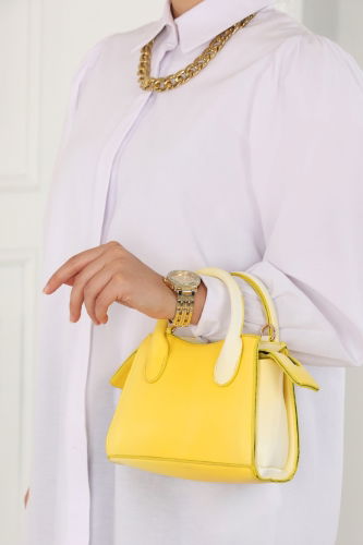 moda selvim Bag 283MIA813 Yellow - Thumbnail