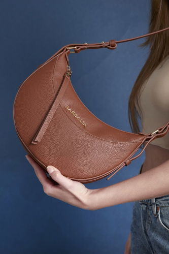 moda selvim الحقيبة عسلي 300GBK1140 - Thumbnail