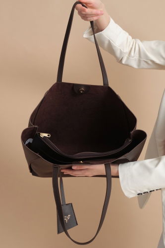 moda selvim Bag 305GBK1140 Brown - Thumbnail