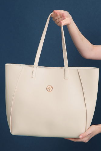 moda selvim الحقيبة بيج 305GBK1140 - Thumbnail