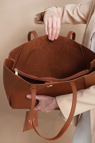 moda selvim Bag 305GBK1140 Tan - Thumbnail