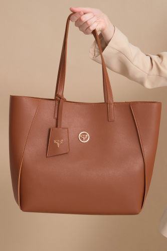 moda selvim Bag 305GBK1140 Tan - Thumbnail