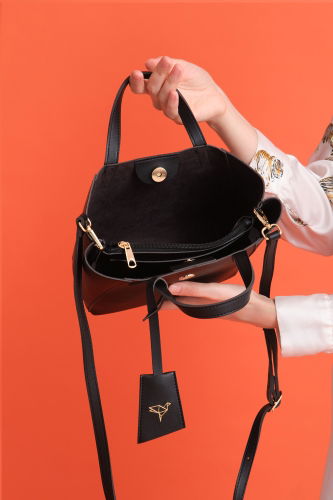 moda selvim Bag 306GBK1140 Black - Thumbnail