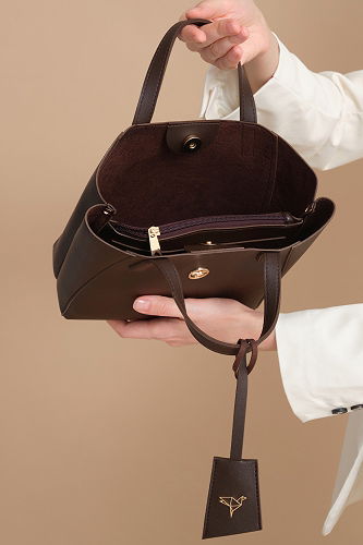 moda selvim Bag 306GBK1140 Brown - Thumbnail