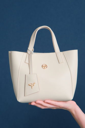 moda selvim Bag 306GBK1140 Stone - Thumbnail