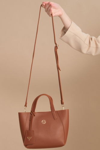 moda selvim Bag 306GBK1140 Tan - Thumbnail