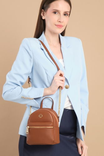 moda selvim Bag 308GBK1140 Tan - Thumbnail