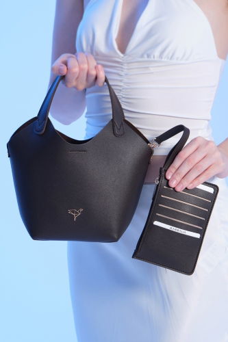 moda selvim Bag 309GBK1140 Black - Thumbnail