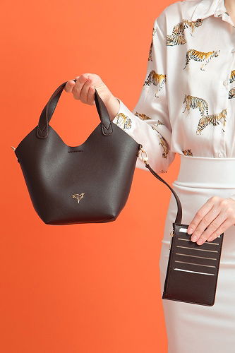 moda selvim Bag 309GBK1140 Brown - Thumbnail