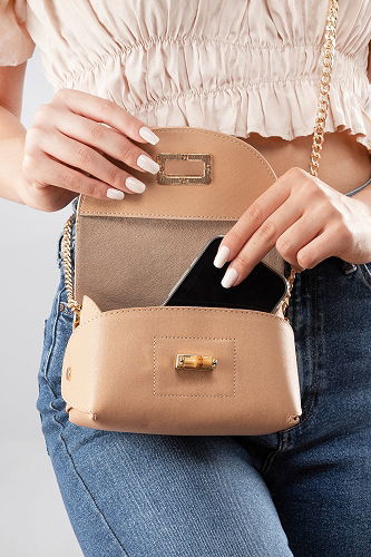 moda selvim Bag 310GBK1140 Beige - Thumbnail