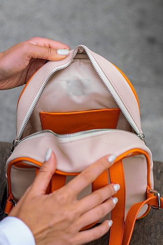 moda selvim Bag 311GBK1140 Stone - Thumbnail