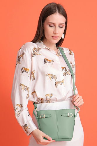 moda selvim Bag 312GBK1140 Mint - Thumbnail