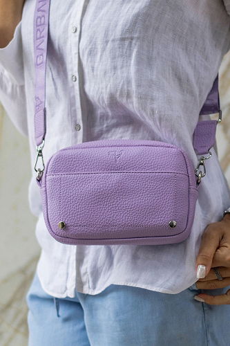 moda selvim Bag 313GBK1140 Lilac - Thumbnail