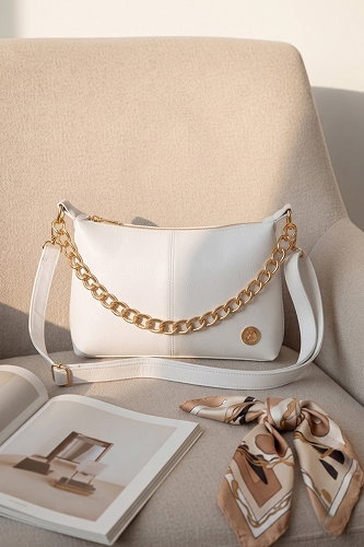 moda selvim Bag 4005LPRK1206 Ecru - Thumbnail