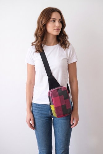 L.P.R.K. - Bag 4016LPRK1206 Pink & Black