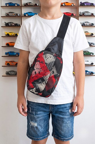 moda selvim Bag 4016LPRK1206 Red & Black - Thumbnail