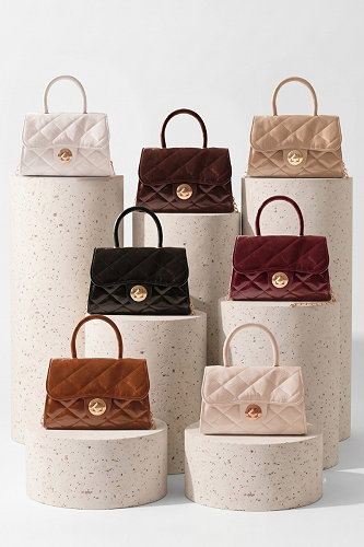 moda selvim Bag 4026LPRK1206 Cherry - Thumbnail