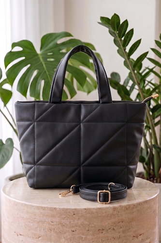 moda selvim Bag 4028LPRK1206 Black - Thumbnail