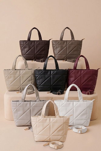 moda selvim Bag 4028LPRK1206 Ecru - Thumbnail