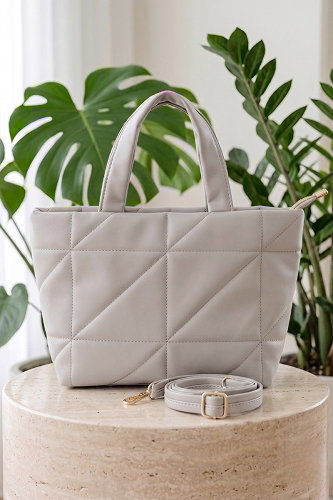 moda selvim Bag 4028LPRK1206 Gray - Thumbnail