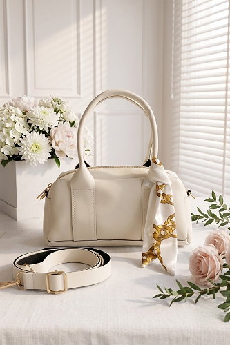 moda selvim Bag 4029LPRK1206 Cream - Thumbnail