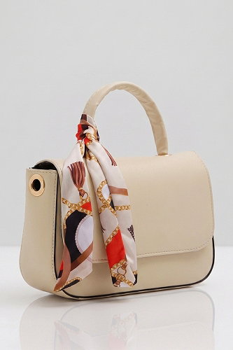 moda selvim Bag 4044LPRK1206 Cream - Thumbnail