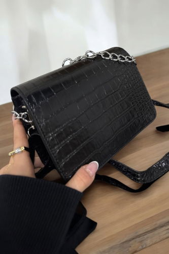 moda selvim الحقيبة أسود 48STG610 - Thumbnail