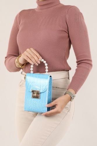 moda selvim Bag 5002TIC829 Blue - Thumbnail