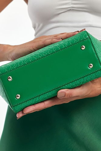 moda selvim الحقيبة أخضر 5994ARK1142 - Thumbnail