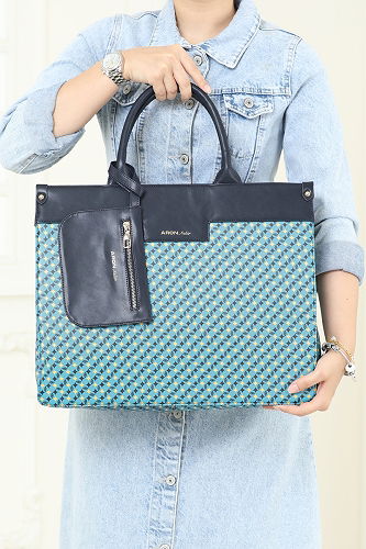 moda selvim Bag 6150ARK1142 Navy Blue - Thumbnail