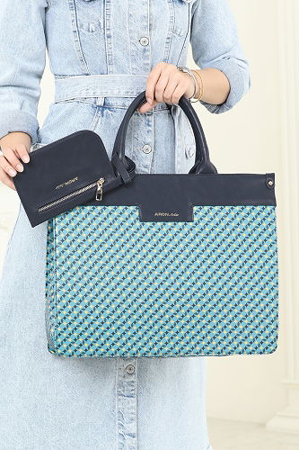 moda selvim Bag 6150ARK1142 Navy Blue - Thumbnail