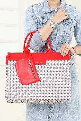 moda selvim Bag 6150ARK1142 Red - Thumbnail