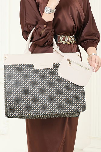 moda selvim Bag 6150ARK1142 Stone - Thumbnail