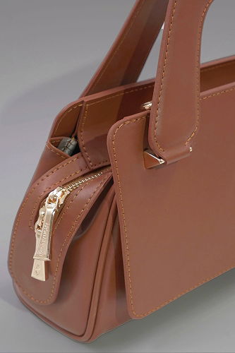 moda selvim الحقيبة بني 6225ARK1142 - Thumbnail