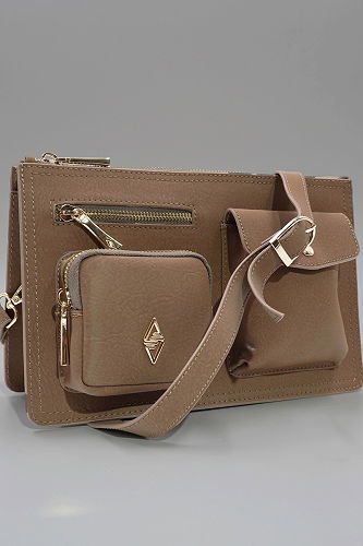 moda selvim Bag 6228ARK1142 Brown - Thumbnail