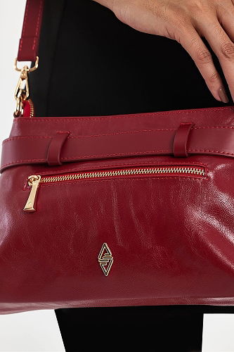 moda selvim Bag 6231ARK1142 Burgundy - Thumbnail