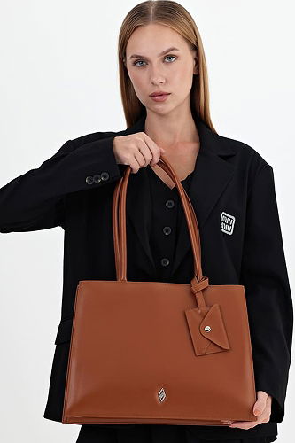 moda selvim Bag 6232ARK1142 Tan - Thumbnail