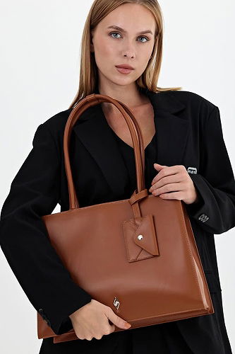 moda selvim Bag 6232ARK1142 Tan - Thumbnail